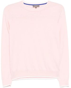 N.Peal Cashmere ラウンドネック シャツ - ピンク