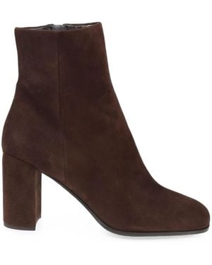 Prada Bottines En Daim - Marron