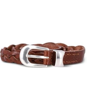 Our Legacy Braided Belt - White