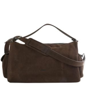 PUMA Borsa Tote Con Finitura - Marrone