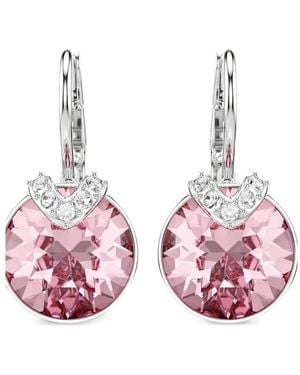 Swarovski Bella V Drop Earrings - Pink