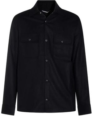 Marco Pescarolo Button-Up Flap-Pocket Jacket - Blue
