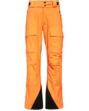Aztech Mountain Cargo pocket ski pants - Orange