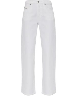 DIESEL 1971 D-Sent 09I27 Cotton Jeans - White