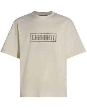 Carhartt Logo-Print T-Shirt - White