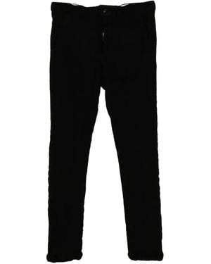 Comme des Garçons フェルト パンツ - ブラック