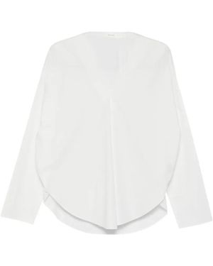 Ruohan Blouse Arno À Col V - White