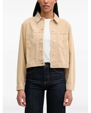 Marc O' Polo Cropped Denim Jacket - Blue