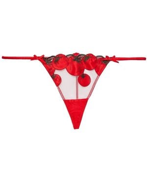 Fleur du Mal Pomodoro Vストリング - レッド
