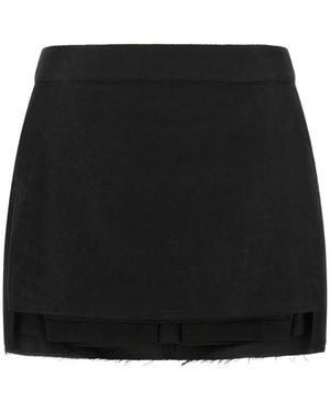 Rick Owens Fog Cutoff Rock - Schwarz