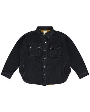 Rhude Denim Shirt Jacket - Black
