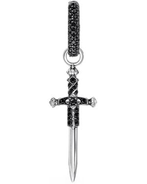Thomas Sabo Creolen Mit Schwert-Anhänger - Weiß