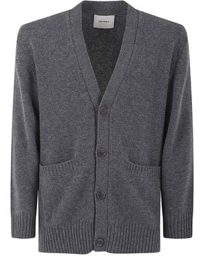 Lisa Yang Cárdigan con botones - Gris