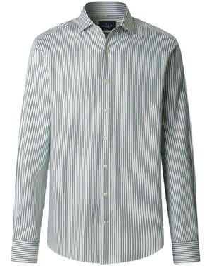 Hackett Striped Shirt - Gray