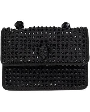 Kurt Geiger Micro Kensington Bead Embellished Shoulder Bag - Black