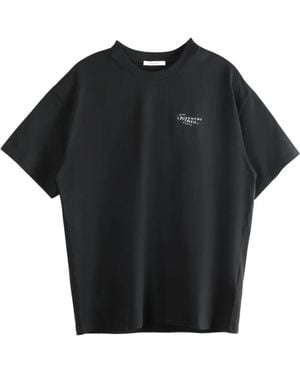 Givenchy T-Shirt Met Grafische Print Aan De Voorkant - Zwart