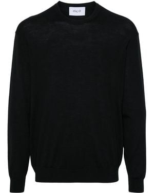 D4.0 Wool Jumper - Black