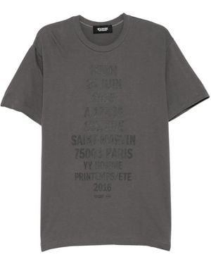Yohji Yamamoto Invitation T-Shirt - Grey