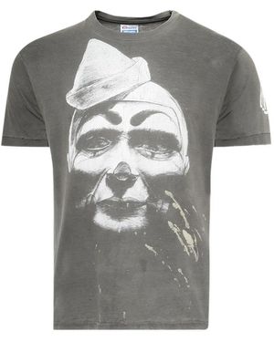 Earthling VIP Mr Bungle Printed T-Shirt - Grey