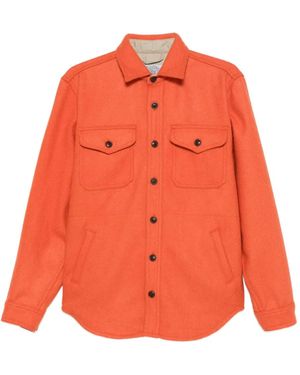 chesapeake's Jackson Hole Pocket Shirt - Orange