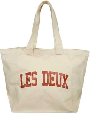 Les Deux Canvas Tote Bag - Natural