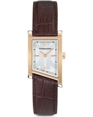 Ferragamo Asymetrique Watch - White