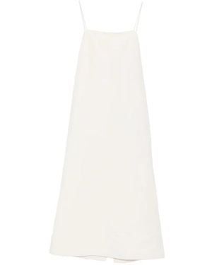 Calvin Klein Annika Open-Back Spaghetti-Strap Maxi Dress - White