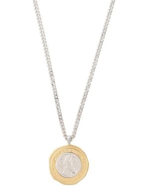 A.P.C. X Marc Jacobs The Coin Halskette mit Anhänger - Mettallic
