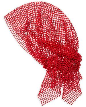 Maison Michel Riri Hat - Red