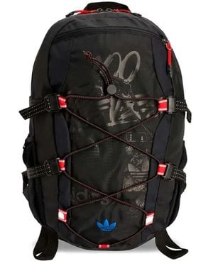 adidas X 100 Thieves Panelled Drawstring Backpack - Black