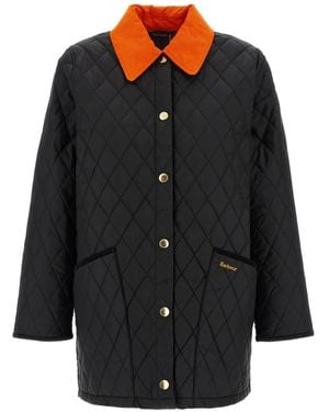 Barbour Icons Modern Liddesdale Quilted Coat - Black