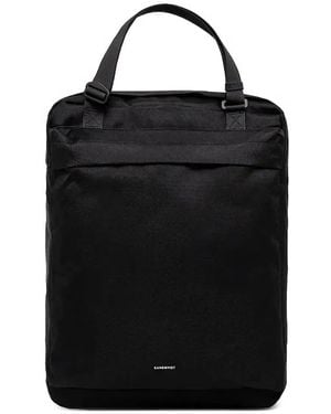 Sandqvist Go 2-Way Top-Handle Backpack - Black