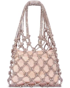 HIBOURAMA Carrie Knot-Detail Shoulder Bag - Pink