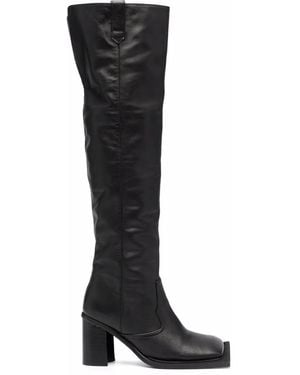 Ninamounah Howling Knee-Length Boots - Black