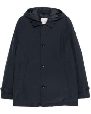 Moncler Evrine Hooded Parka - Blue