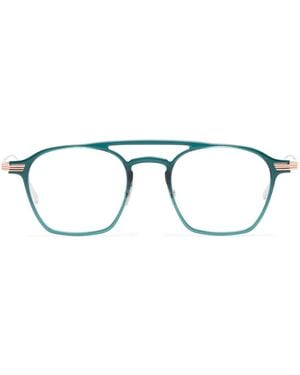 Cutler and Gross Pilot-Frame Glasses - Green