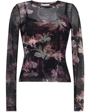 Cara Cara Rafa Floral-Print Blouse - Black
