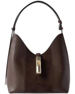 Furla Goccia Shoulder Bag S - Black
