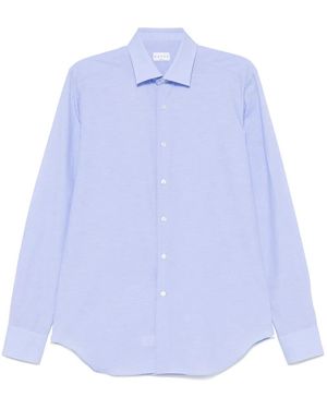 Xacus Classic-Collar Shirt - Blue