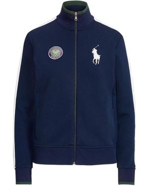 Polo Ralph Lauren Wimbledon Ballperson Zip-Up Track Jacket - Blue