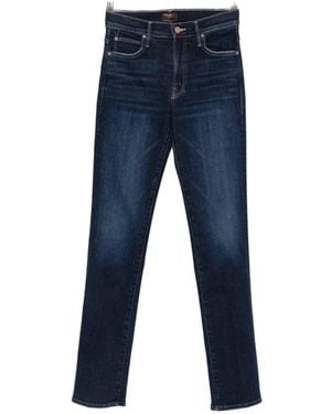 Mother The Rascal Skimp Straight-Leg Jeans - Blue