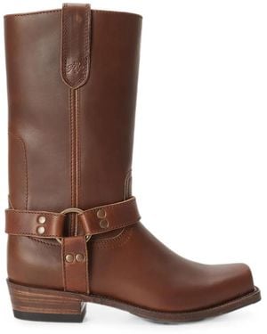 Polo Ralph Lauren Leather Boots - Marrone