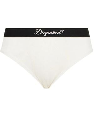 DSquared² Signature Briefs - White