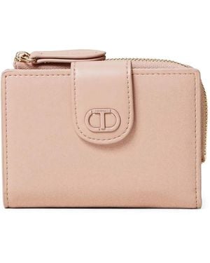 Twinset Oval T Wallet - Pink