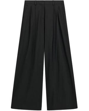 Liviana Conti Anthony Pleated Trousers - Black
