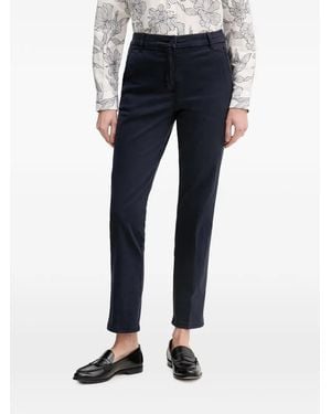 Benetton Pantalon Chino À Coupe Droite - Blue