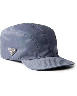 Prada Re-Nylon Baseball Cap - Blue