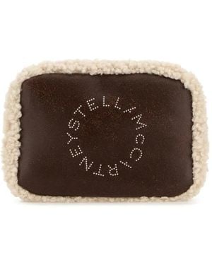 Stella McCartney Logo-Detail Belt Bag - Bruin