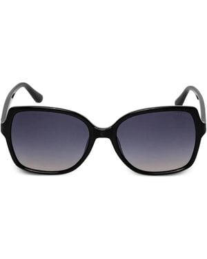 GUESS EYEWEAR Zonnebril Met Oversized Montuur - Blauw