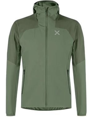 Montura Chaqueta elástica con capucha - Verde